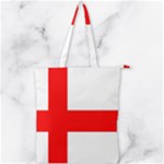 Bologna Flag Double Zip Up Tote Bag