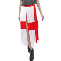Velour Split Maxi Skirt 