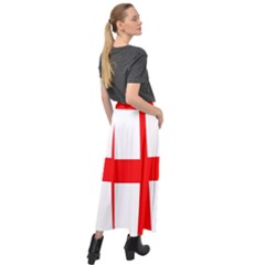 Velour Split Maxi Skirt 