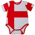 Bologna Flag Baby Short Sleeve Bodysuit