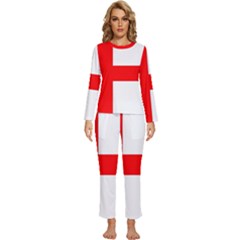 Womens  Long Sleeve Lightweight Pajamas Set 