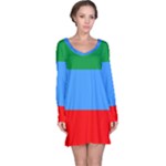 Dagestan Flag Long Sleeve Nightdress