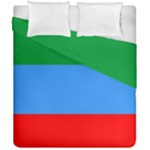 Dagestan Flag Duvet Cover Double Side (California King Size)