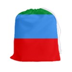 Dagestan Flag Drawstring Pouch (2XL)