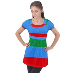 Puff Sleeve Tunic Top 