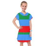 Dagestan Flag Kids  Drop Waist Dress