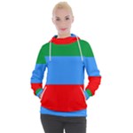 Dagestan Flag Women s Hooded Pullover