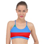 Dagestan Flag Basic Training Sports Bra