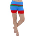 Dagestan Flag Lightweight Velour Yoga Shorts