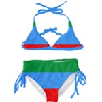 Dagestan Flag Kids  Classic Bikini Set