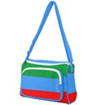 Dagestan Flag Front Pocket Crossbody Bag