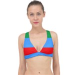 Dagestan Flag Classic Banded Bikini Top