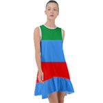 Dagestan Flag Frill Swing Dress