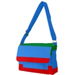 Dagestan Flag Full Print Messenger Bag (L)