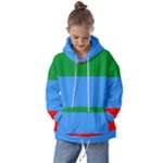 Dagestan Flag Kids  Oversized Hoodie