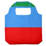 Dagestan Flag Premium Foldable Grocery Recycle Bag
