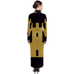 Turtleneck Maxi Dress 