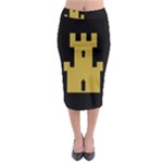 Finnmark Flag Midi Pencil Skirt