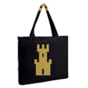 Zipper Medium Tote Bag Front