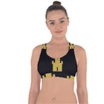 Finnmark Flag Cross String Back Sports Bra