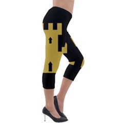 Lightweight Velour Capri Leggings  
