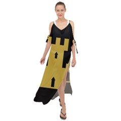 Maxi Chiffon Cover Up Dress 