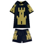 Finnmark Flag Kids  Swim Tee and Shorts Set