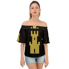 Off Shoulder Short Sleeve Top 