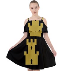 Cut Out Shoulders Dress 