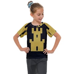 Kids  Mesh Piece T-Shirt 