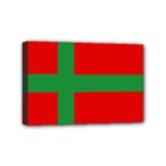 Bornholm Denmark Flag Mini Canvas 6  x 4  (Stretched)
