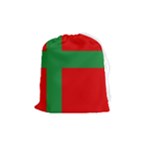 Bornholm Denmark Flag Drawstring Pouch (Medium)