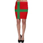 Bornholm Denmark Flag Bodycon Skirt