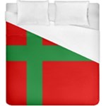 Bornholm Denmark Flag Duvet Cover (King Size)