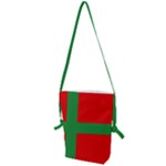 Bornholm Denmark Flag Folding Shoulder Bag
