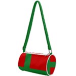 Bornholm Denmark Flag Mini Cylinder Bag