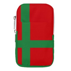 Bornholm Denmark Flag Waist Pouch (Large) from UrbanLoad.com