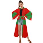 Bornholm Denmark Flag Maxi Kimono