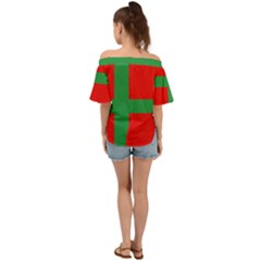 Off Shoulder Short Sleeve Top 