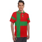 Bornholm Denmark Flag Men s Polo Tee