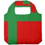 Bornholm Denmark Flag Foldable Grocery Recycle Bag
