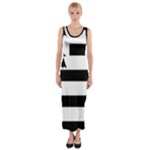 Brittany Flag Fitted Maxi Dress