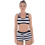 Brittany Flag Racerback Boyleg Bikini Set