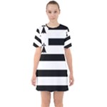 Brittany Flag Sixties Short Sleeve Mini Dress