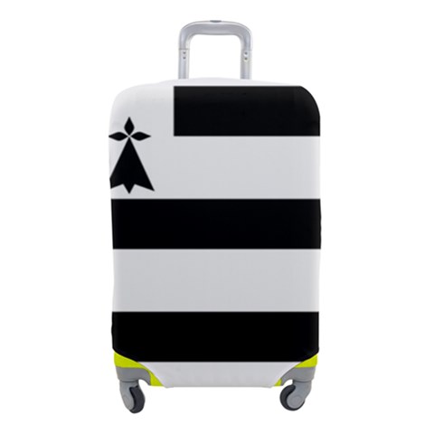 Brittany Flag Luggage Cover (Small) from UrbanLoad.com