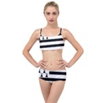Brittany Flag Layered Top Bikini Set