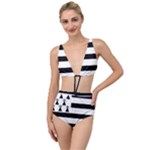 Brittany Flag Tied Up Two Piece Swimsuit