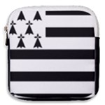 Brittany Flag Mini Square Pouch