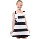 Brittany Flag Kids  Cross Back Dress