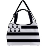 Brittany Flag Double Compartment Shoulder Bag